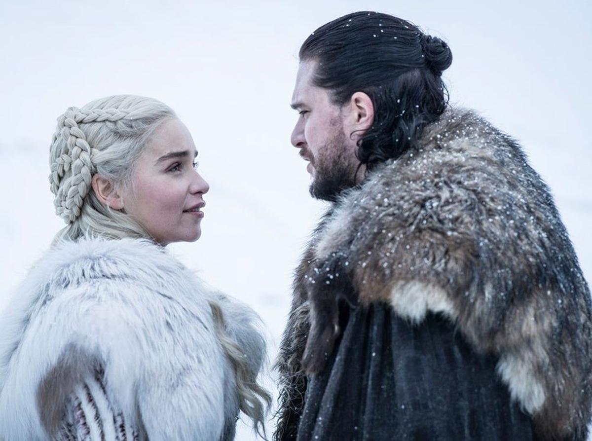 Daenerys y Jon Nieve, muy 'in love'