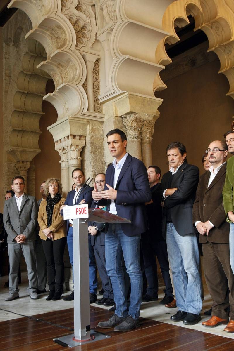 Fotogalería del Consejo de Política Federal del PSOE en Zaragoza