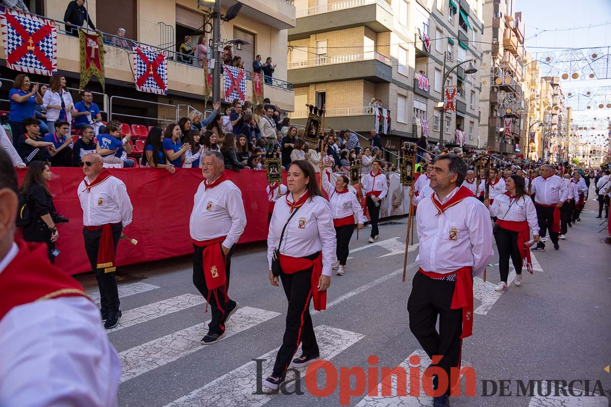 Procesión de subida a la Basílica en las Fiestas de Caravaca (Bando de los Caballos del vino)