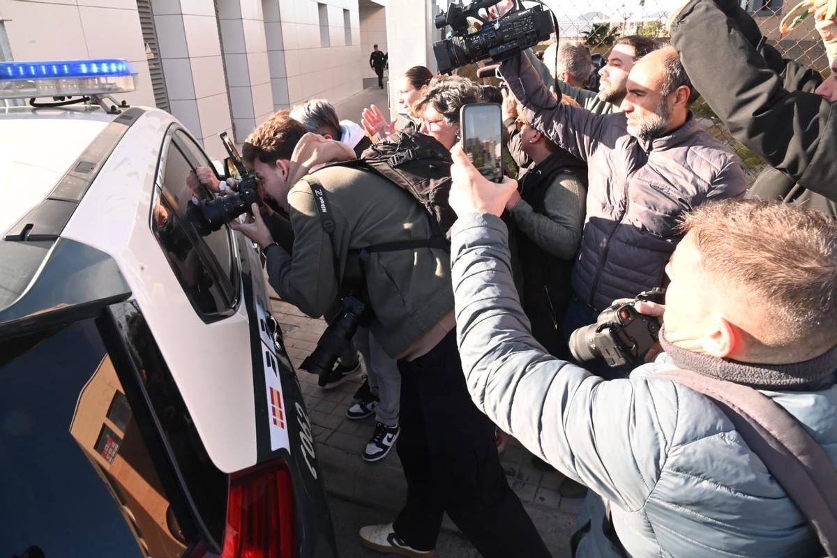 Vídeo: Entrada de Abdelkader B. a los Juzgados de Vila-real