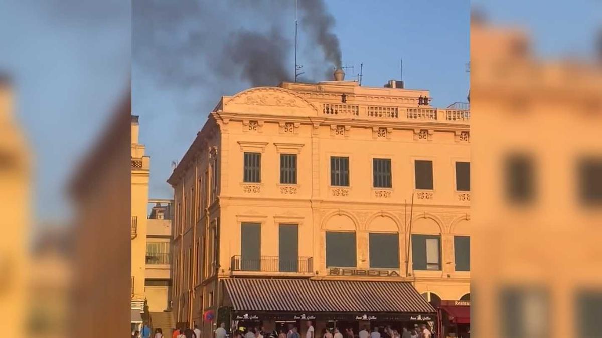 L'incendi de xemeneia del restaurant de Palamós