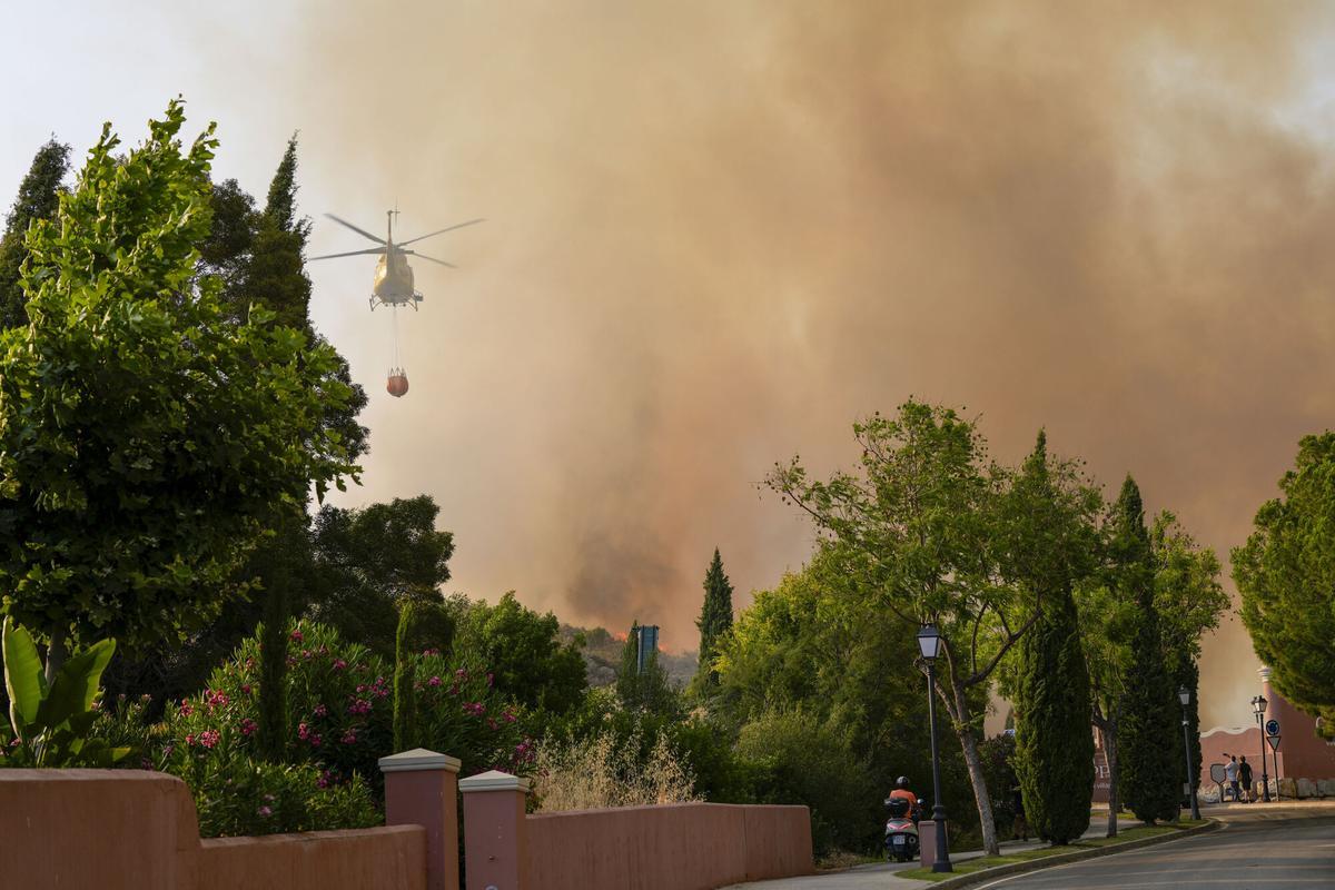 El incendio de Benahavís, en imágenes El incendio de Benahavís, en imágenes