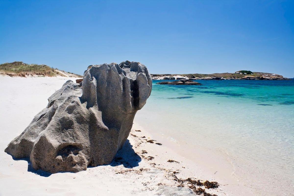 Isla Areoso, Galicia