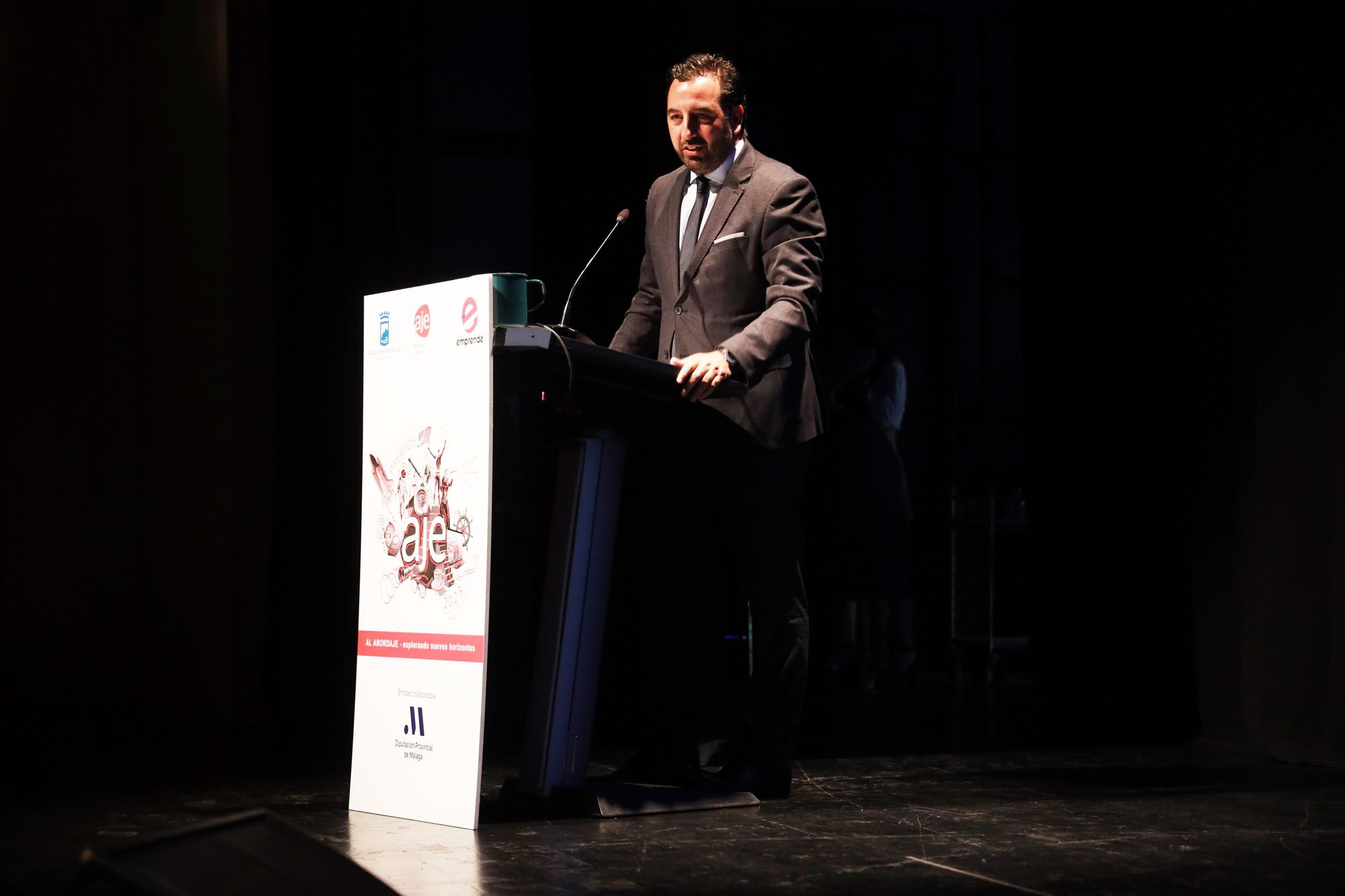 La gala de entrega de los premios AJE Málaga 2023, en imágenes