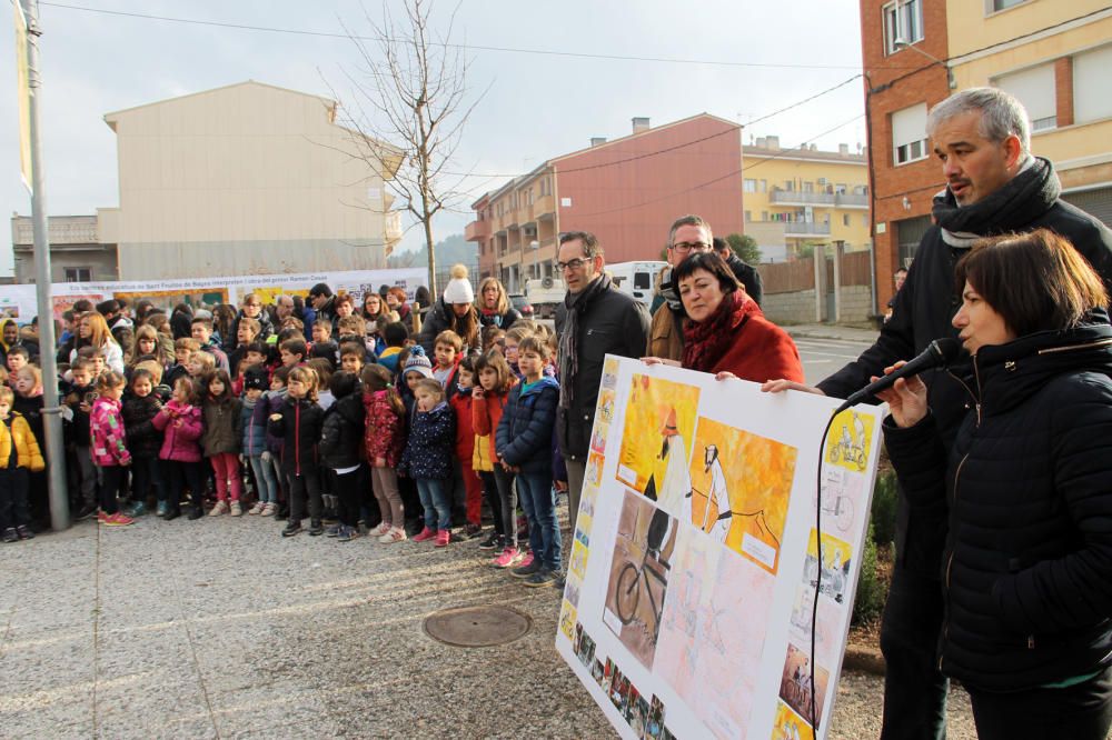 Alumnes de Sant Fruitós celebren l'any de Ramon Casas