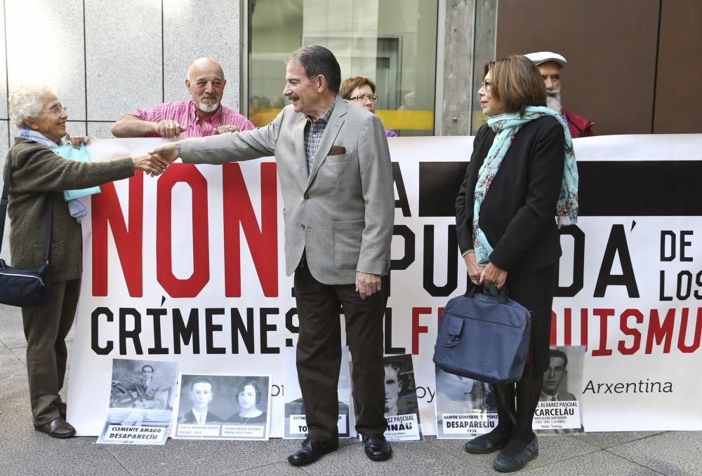 Gerardo Iglesias declara en la causa sobre los crímenes franquistas