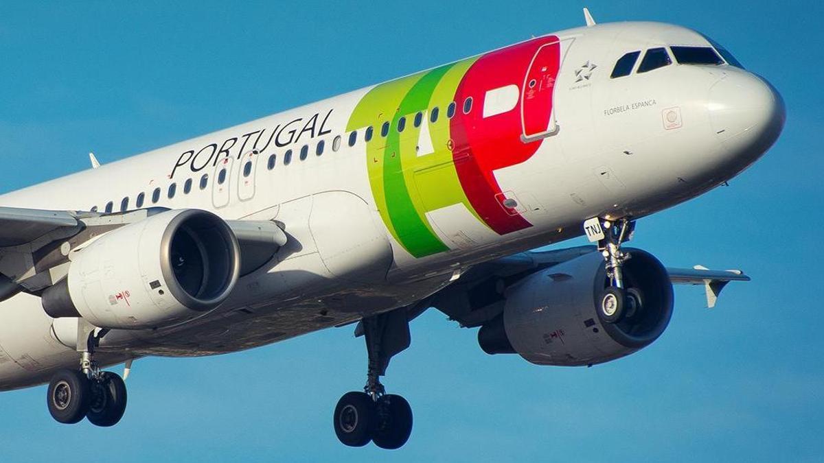 Una aeronave de la compañía TAP Air Portugal.