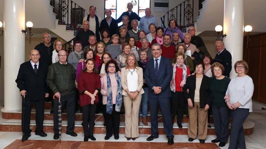 Muñoz, con el Consejo de Mayores Extraordinario.