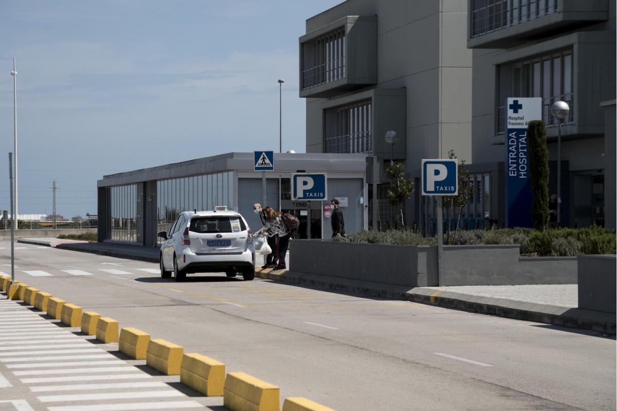 El hospital Francesc de Borja de Gandia, en una imagen de archivo.