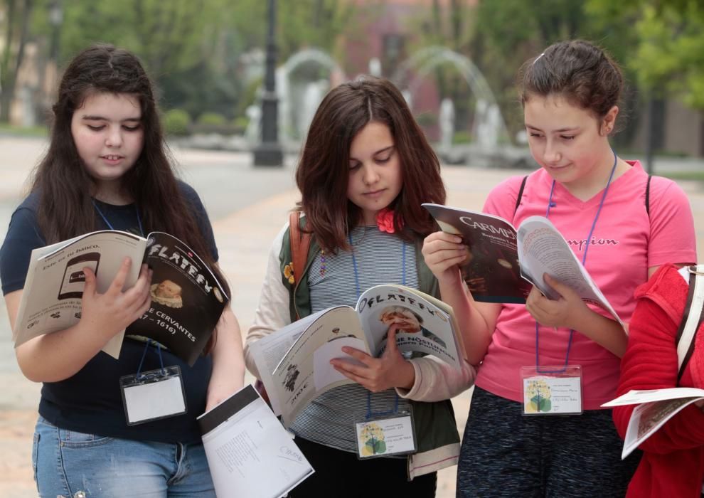 Actividad de convivencia escolar con motivo del día del libro en el Campo.