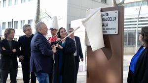 Inauguración de la plaza Carme Balcells