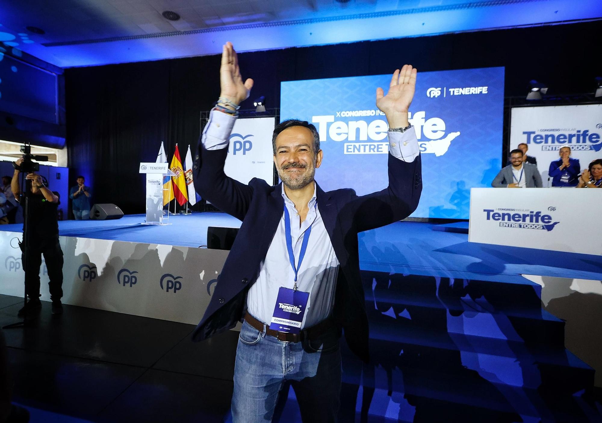 X Congreso Insular del Partido Popular, donde Lope Afonso ha sido elegido como presidente de los populares en Tenerife
