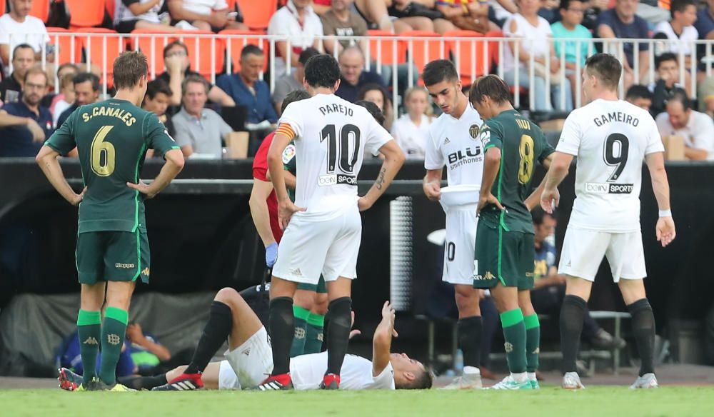 Valencia CF - Real Betis, en imágenes