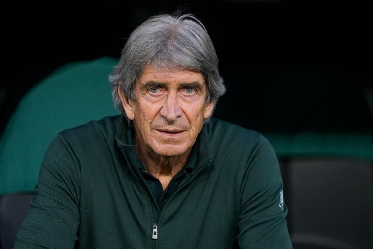 Manuel Pellegrini, entrenador del Betis.