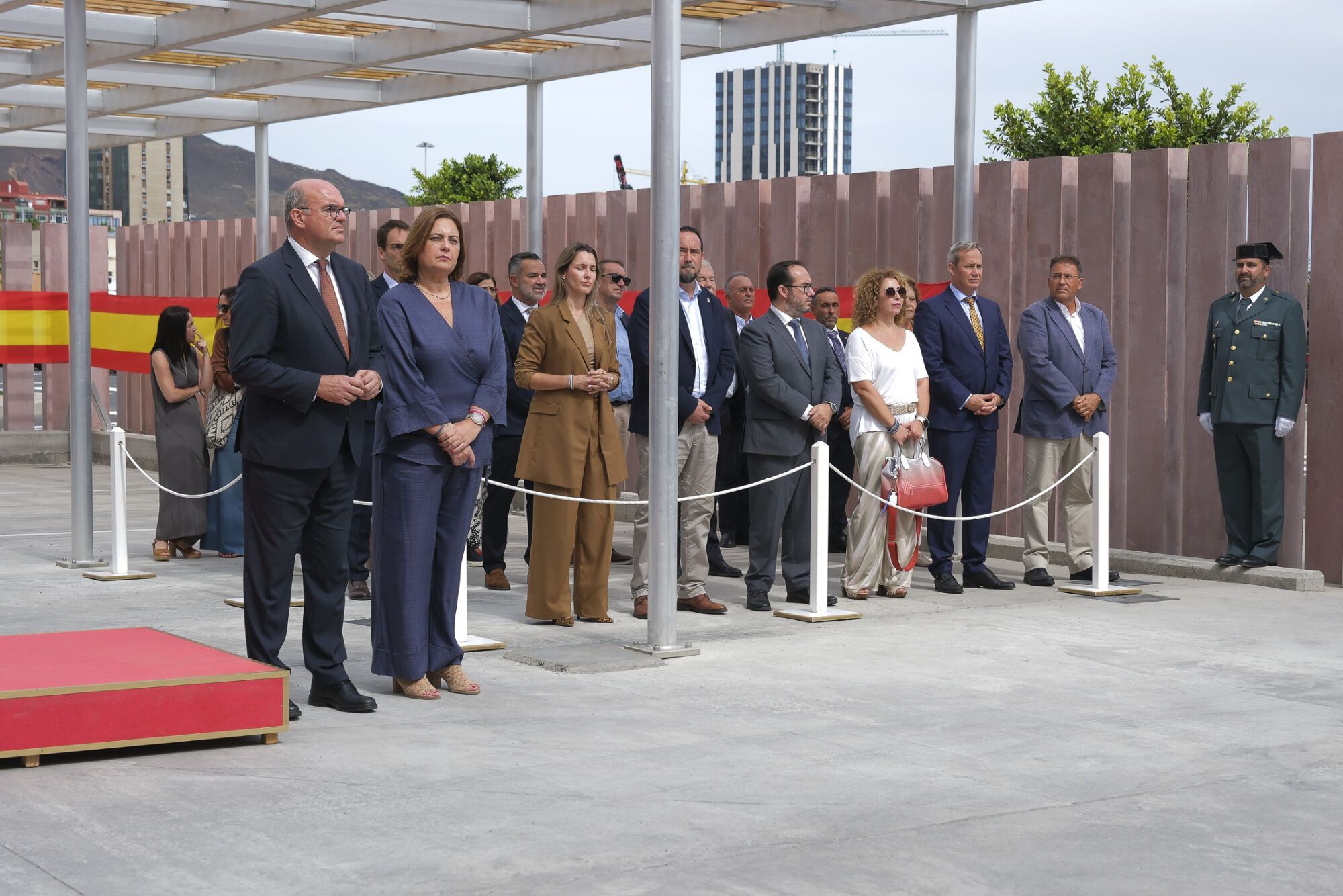 Inauguración de la Comisaría de la Guardia Civil en el Puerto de Las Palmas