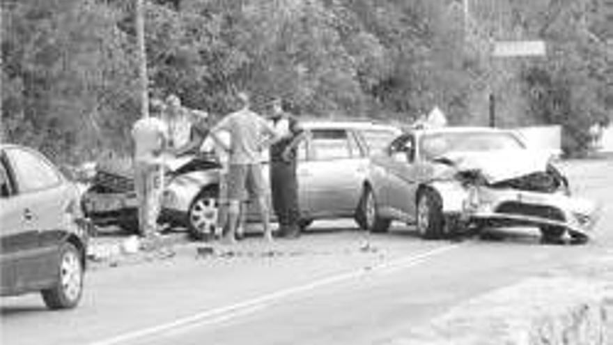 ACCIDENTE DELANTE DEL VORAMAR