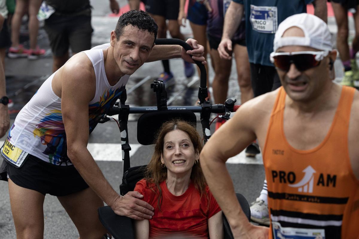 14.000 corredores participan en esta edición de la Cursa de la Mercè, en Barcelona.