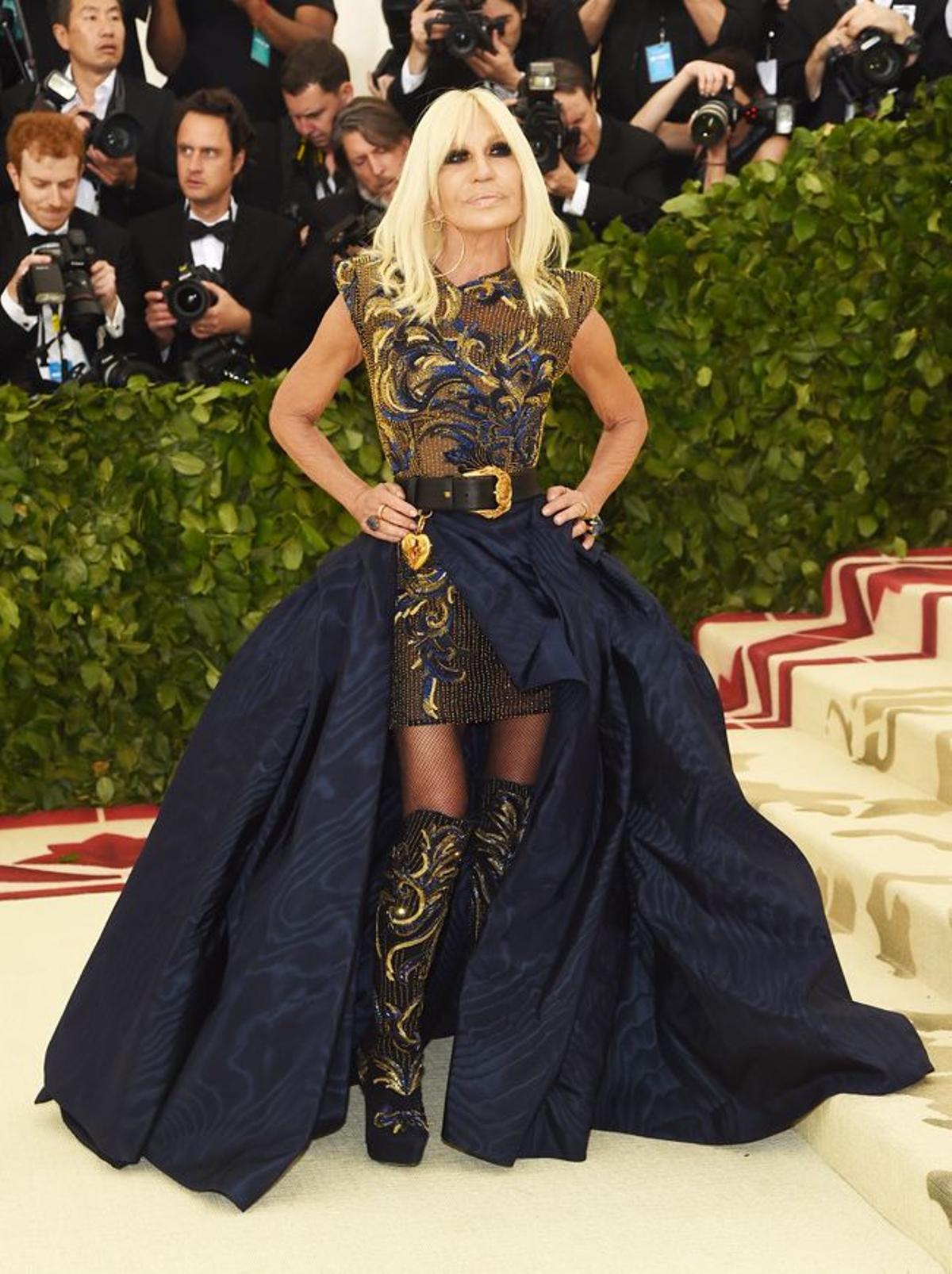 Donatella Versace, poco celestial