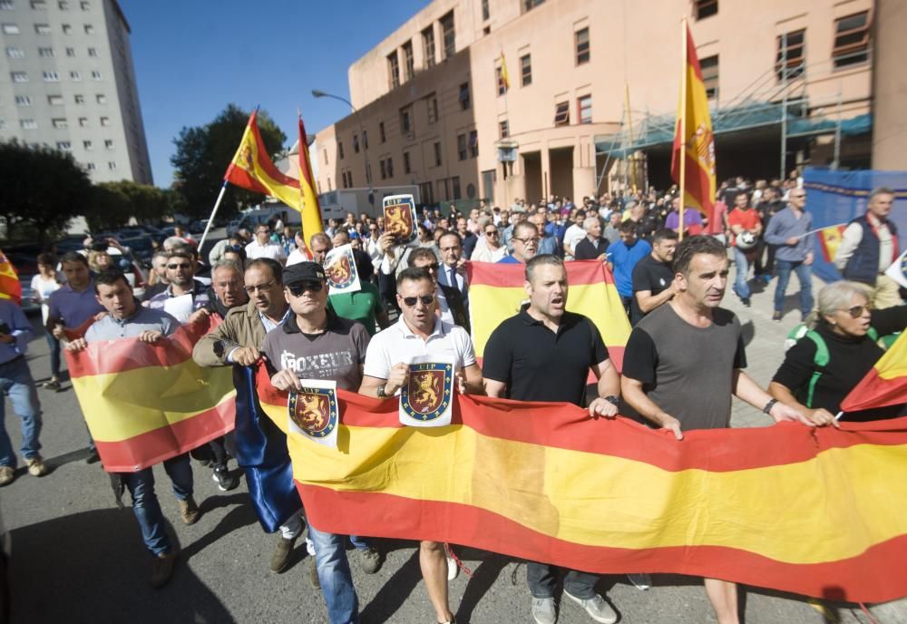 Concentración de policías nacionales en A Coruña