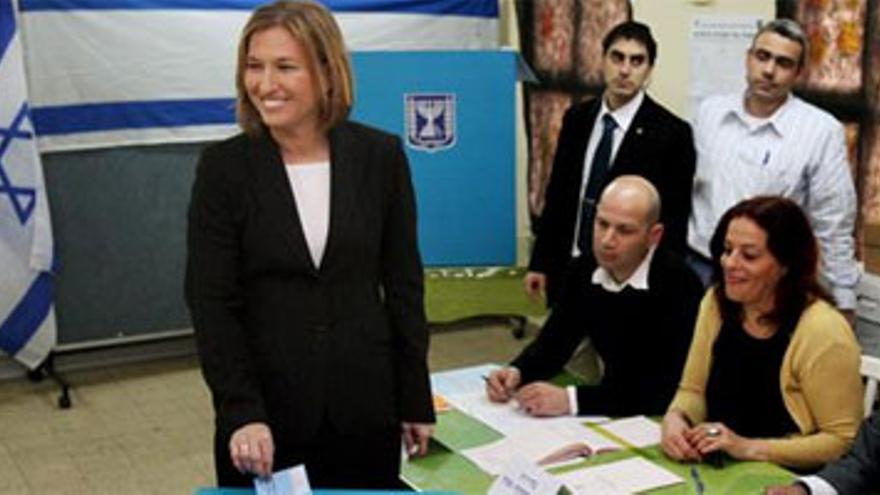 El Kadima de Tzipi Livni se perfila como vencedor en los comicios de Israel