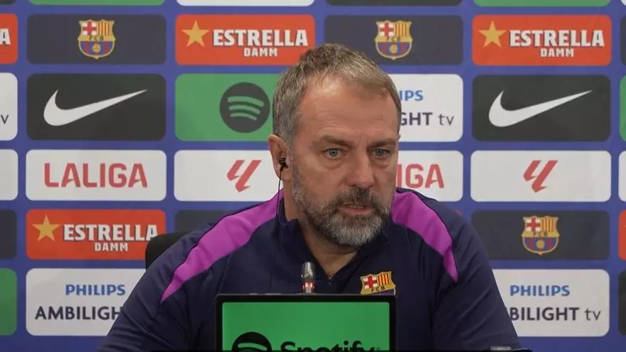 Flick, sobre Eric García: "Podría ser capitán en el futuro"