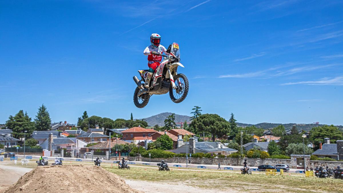 Una de las exhibiciones en el Adventure Experience Madrid