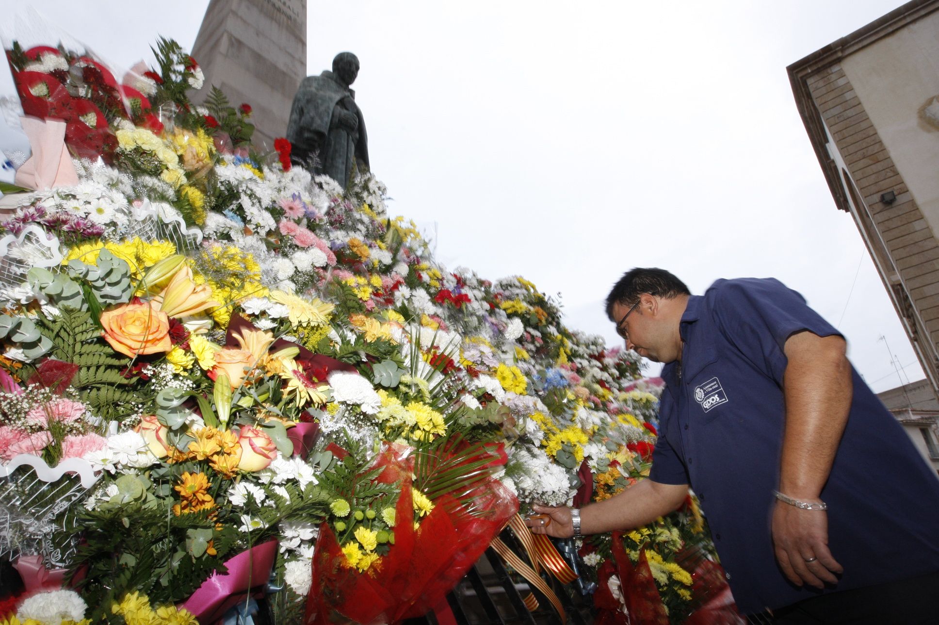 La ofrenda a Sant Pasqual, uno de los actos más emotivos de la semana de fiestas.