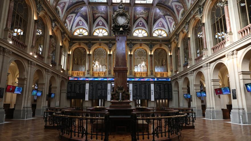 Interior del Palacio de la Bolsa de Madrid