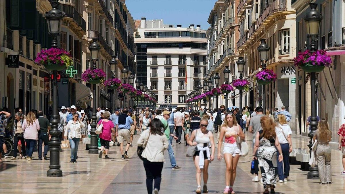Esta zona de Málaga está delimitada como Bien de Interés Cultural en la categoría de Conjunto Histórico.
