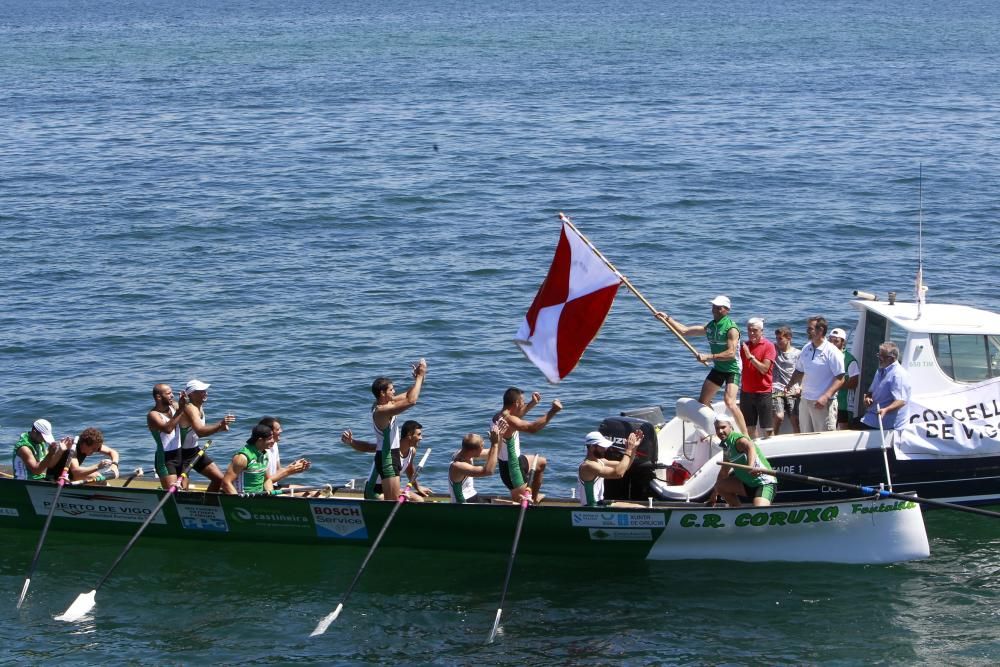 El equipo local se hace con la victoria en la Bandera Concello de Vigo. Ares y Puebla acechan el liderato de Samertolaméu en un día de locos con viento cambiante.