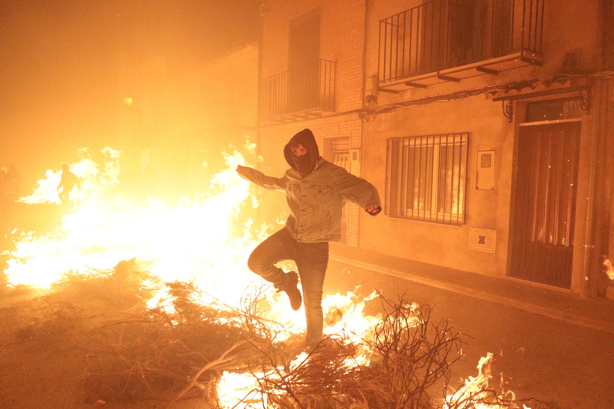 Las mejores fotos de la espectacular Matxà de Sant Antoni en Vilanova d'Alcolea