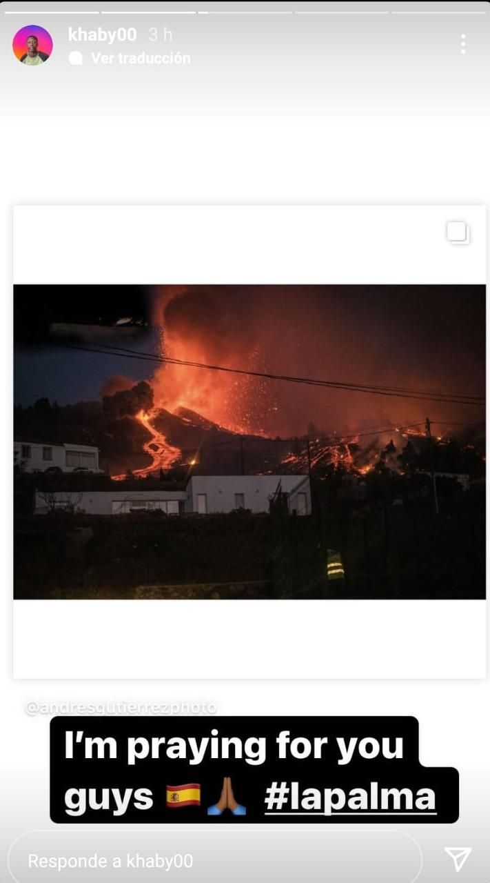 Un famoso tiktoker viraliza las imágenes de la erupción de La Palma del fotoperiodista de El Día, Andrés Gutiérrez