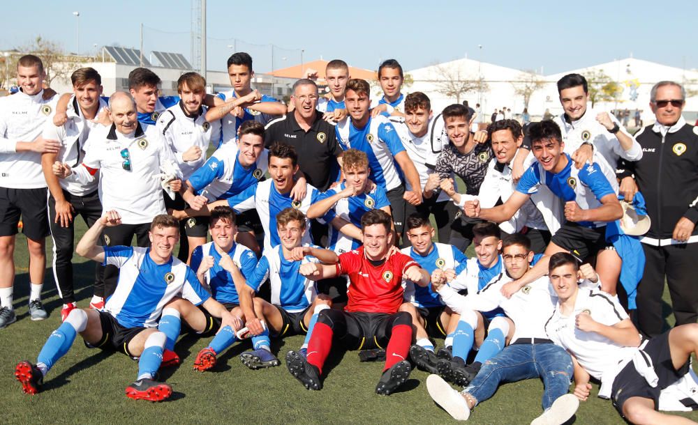 El Hercules Juvenil asciende a Division de Honor tras vencer por 2-0 al Alcoyano