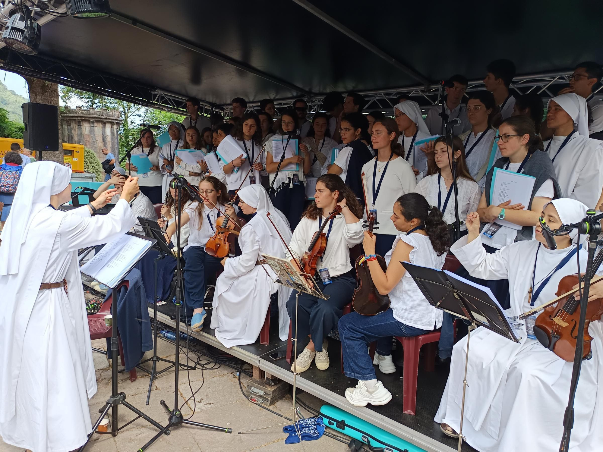 Jornada Eucarística Mariana en Covadonga