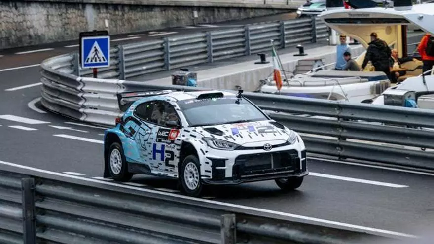 Toyota convierte Mónaco en escaparate del hidrógeno con el GR Yaris Rally2 H2 Concept