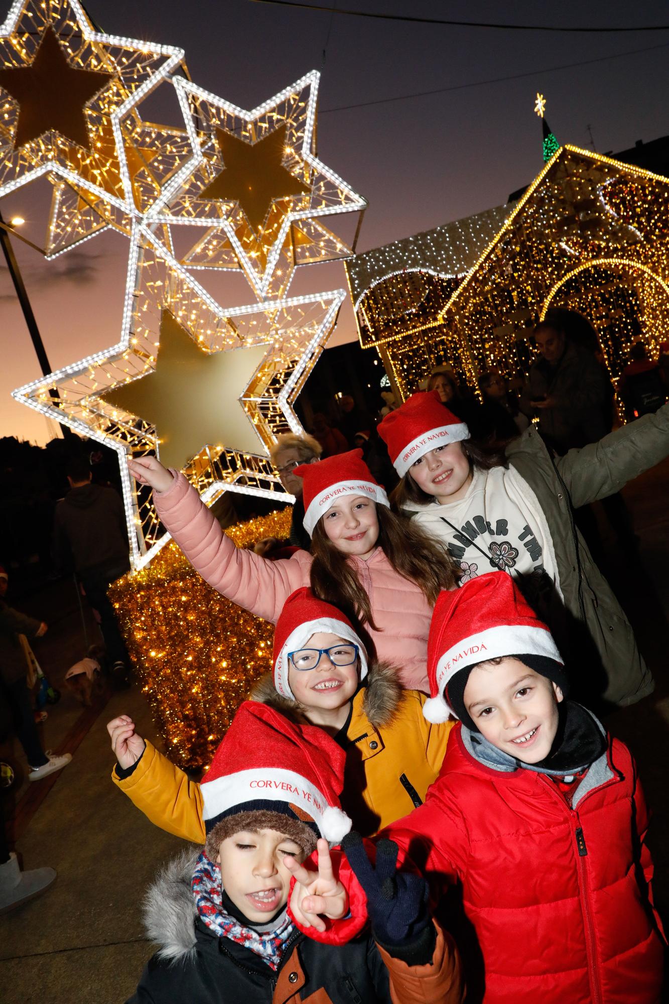 En imágenes: así luce la Navidad en Corvera