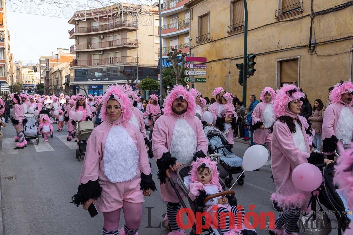 Los niños toman las calles de Cehegín en su desfile de Carnaval