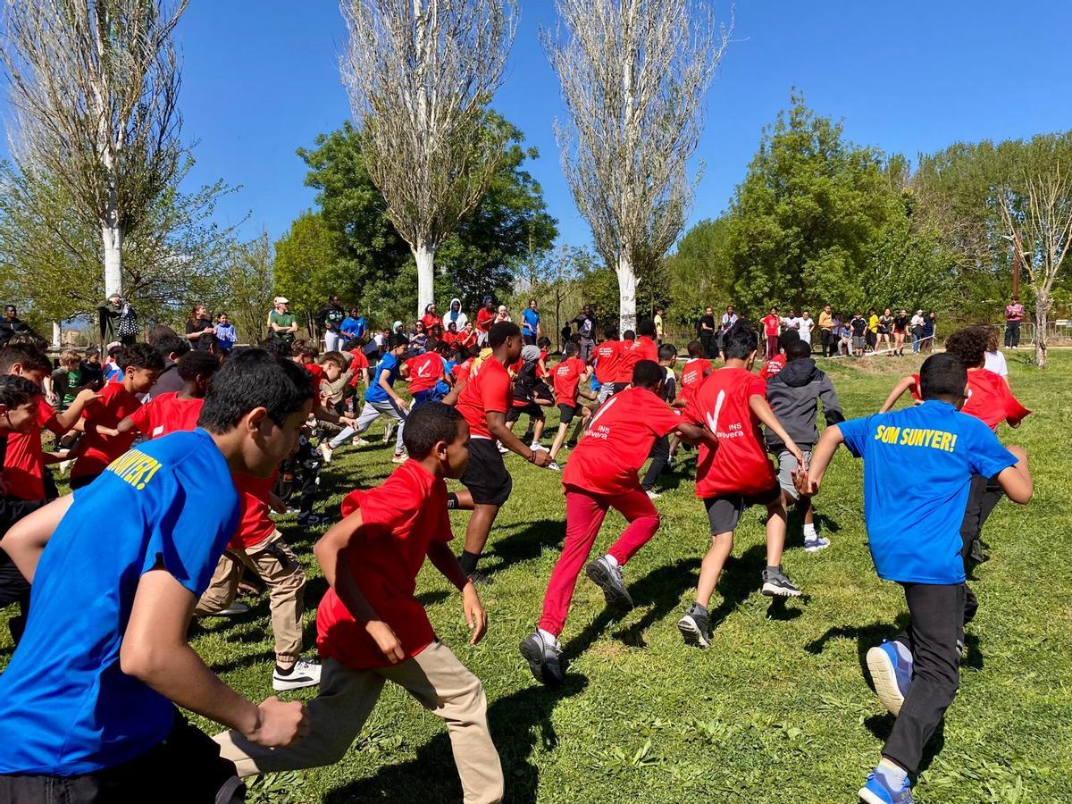 Una de les activitats que es va fer al parc Monar.