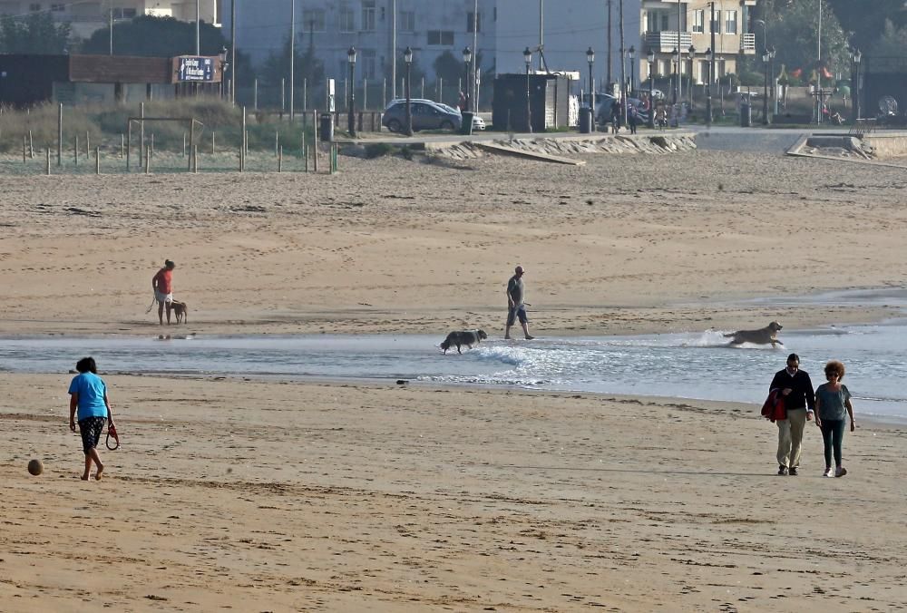 Vigo registra su otoño más seco del lustro