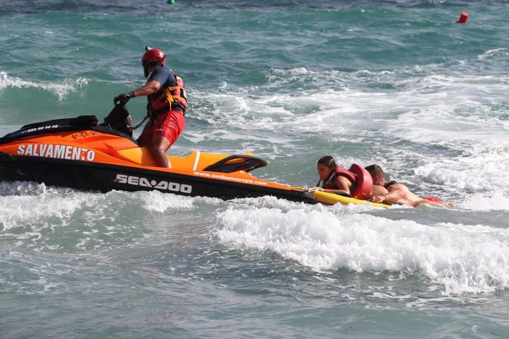 Simulacro de rescate en Cabo de Palos