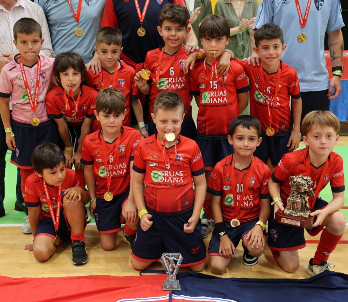 El Santa Marina,
campeón en sub8.
| // RICARDO GROBAS