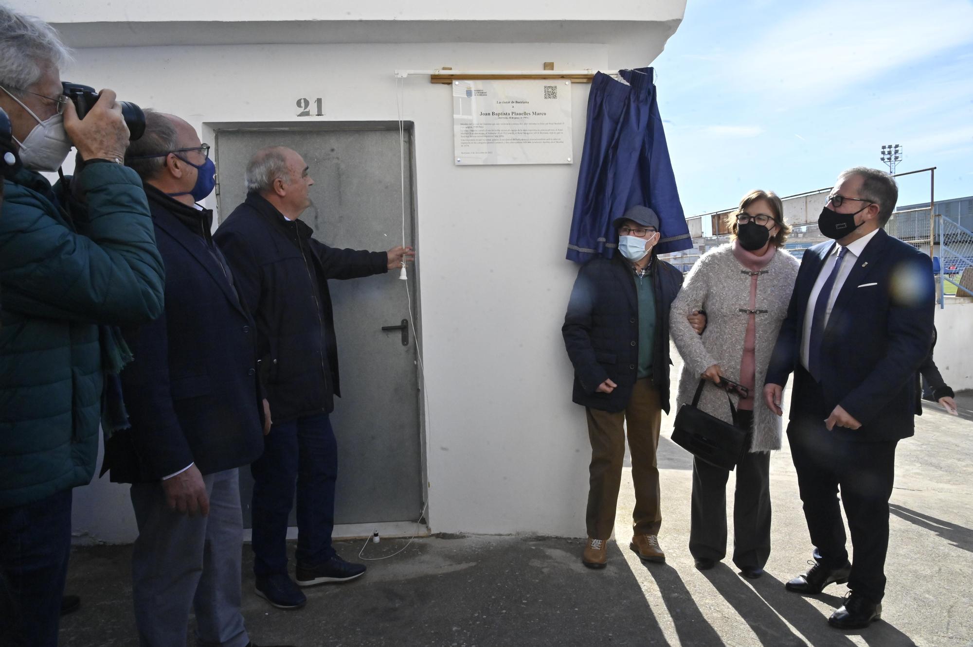 Burriana rinde homenaje a Planelles y Canós