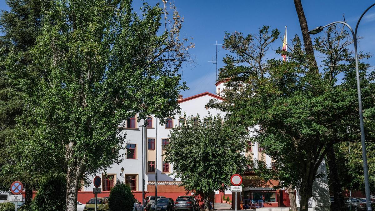Comisaría de la Policía Nacional en Badajoz, en cuyos calabozos permanece el detenido.