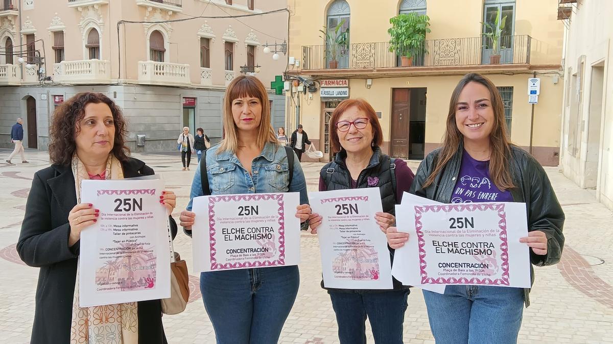 Presentación de la jornada y los actos con motivo del 25N