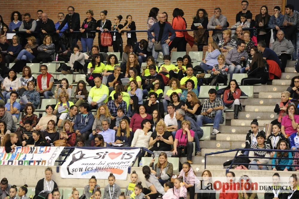 El Campeonato de España arranca en el Palacio de los Deportes con el Rítmica Pozuelo, Ruth Ritmo, Calpe, Praxis y Mabel como líderes