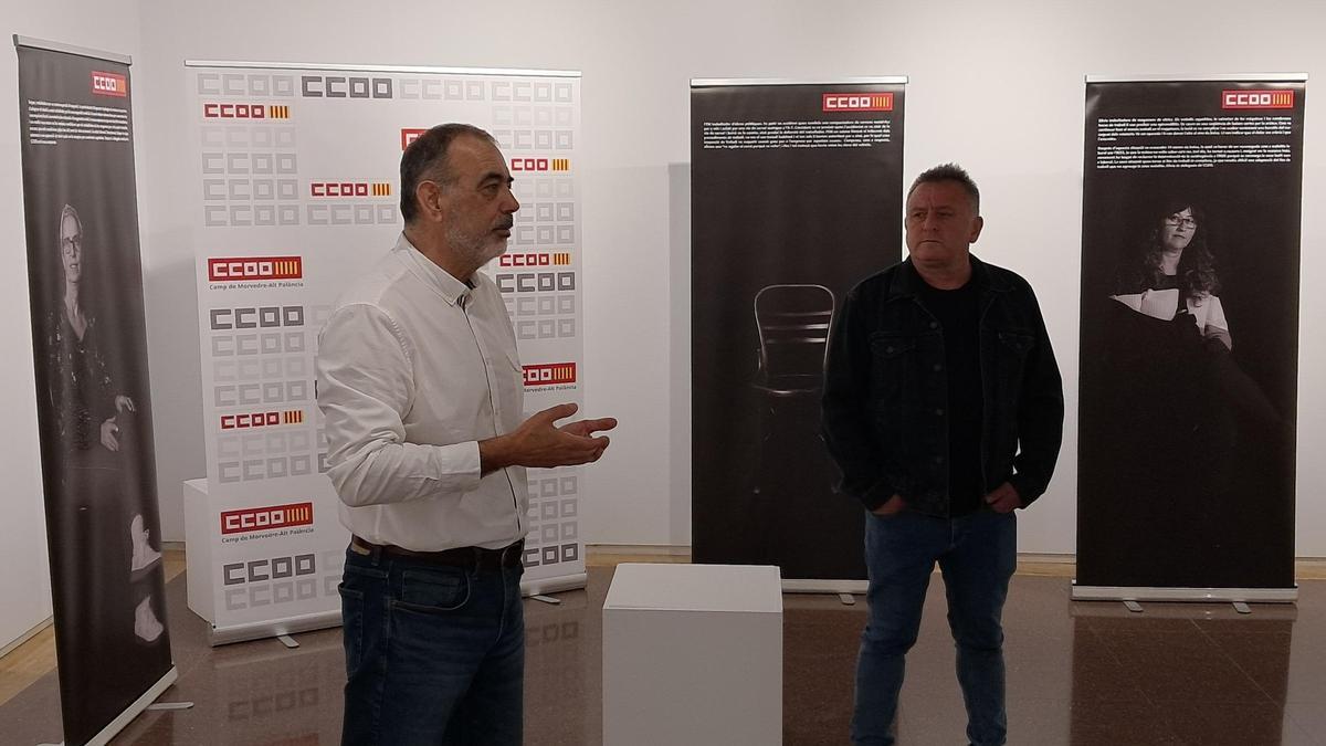 Inauguración de la exposición.