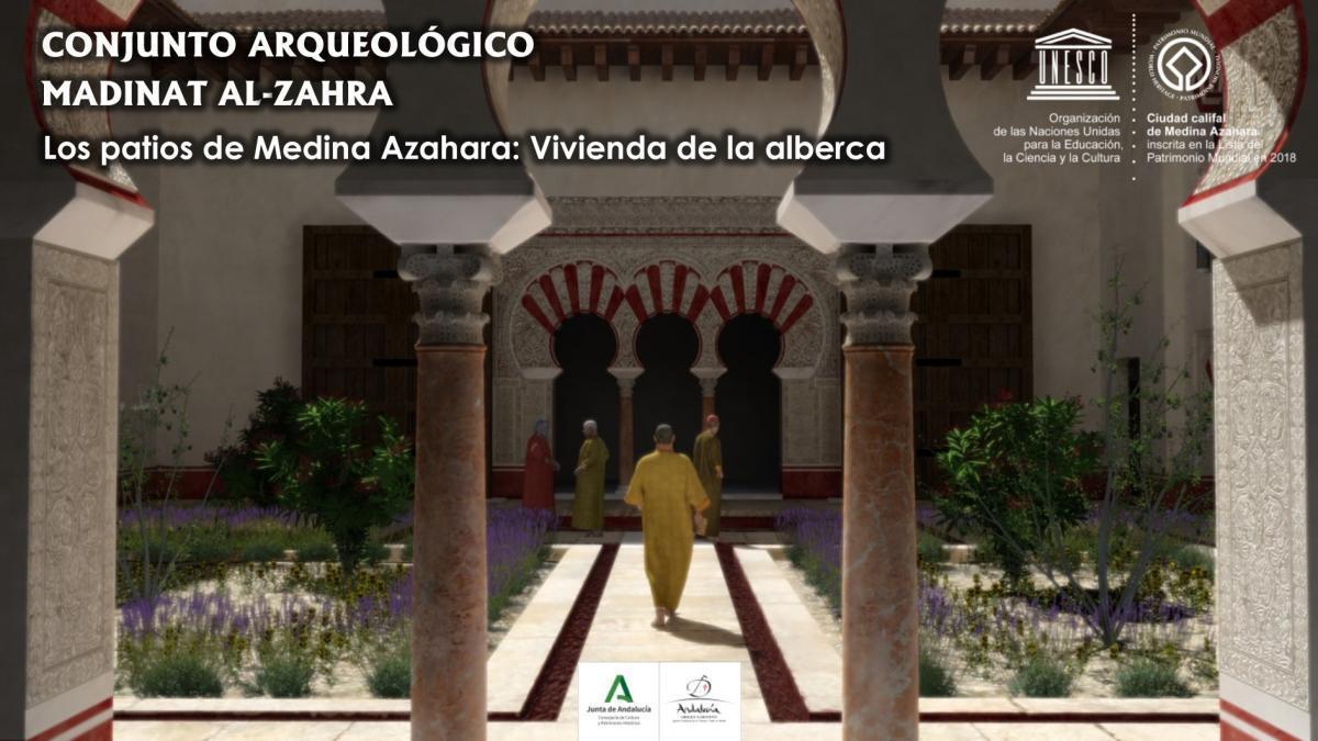 Medina Azahara presenta la vivienda de la alberca con motivo de la Fiesta de los Patios