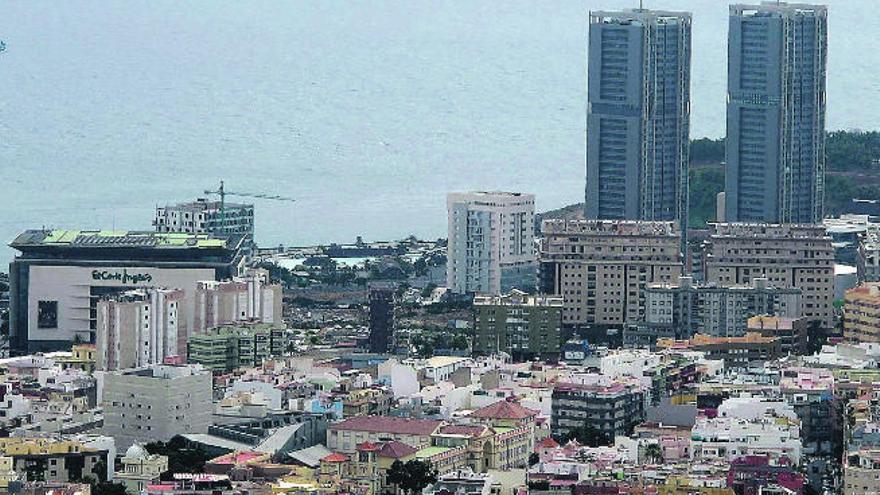 Parte del municipio de Santa Cruz de Tenerife.