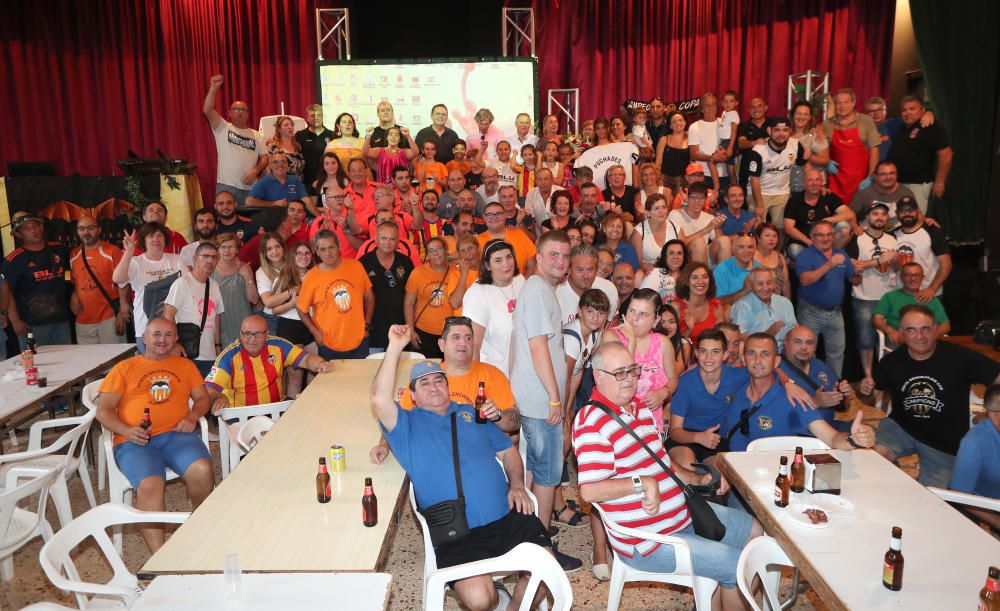 Fiesta de la afición y homenaje a Antonio Puchades en Sueca