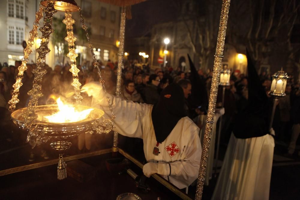 Procesión de Jueves Santo en Gijón